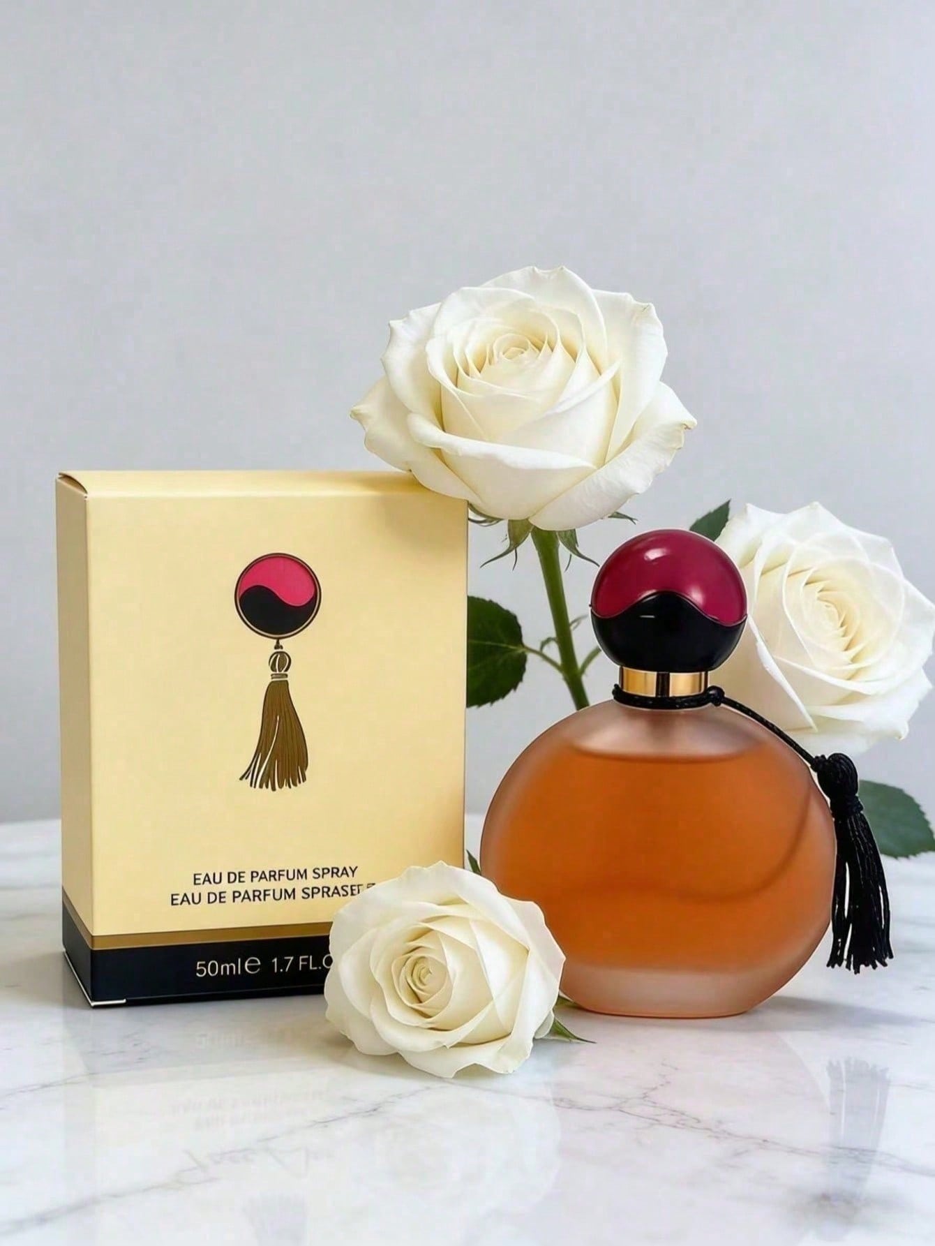 Eau De Parfum Women - 빈티지 태슬 라운드 캡 유니섹스 오