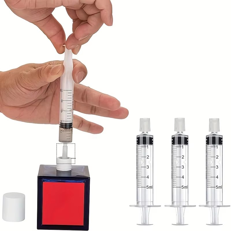 Perfume Fragrance Gallon - 5ml 플라스틱 주사기형 향수 디스펜서 도구