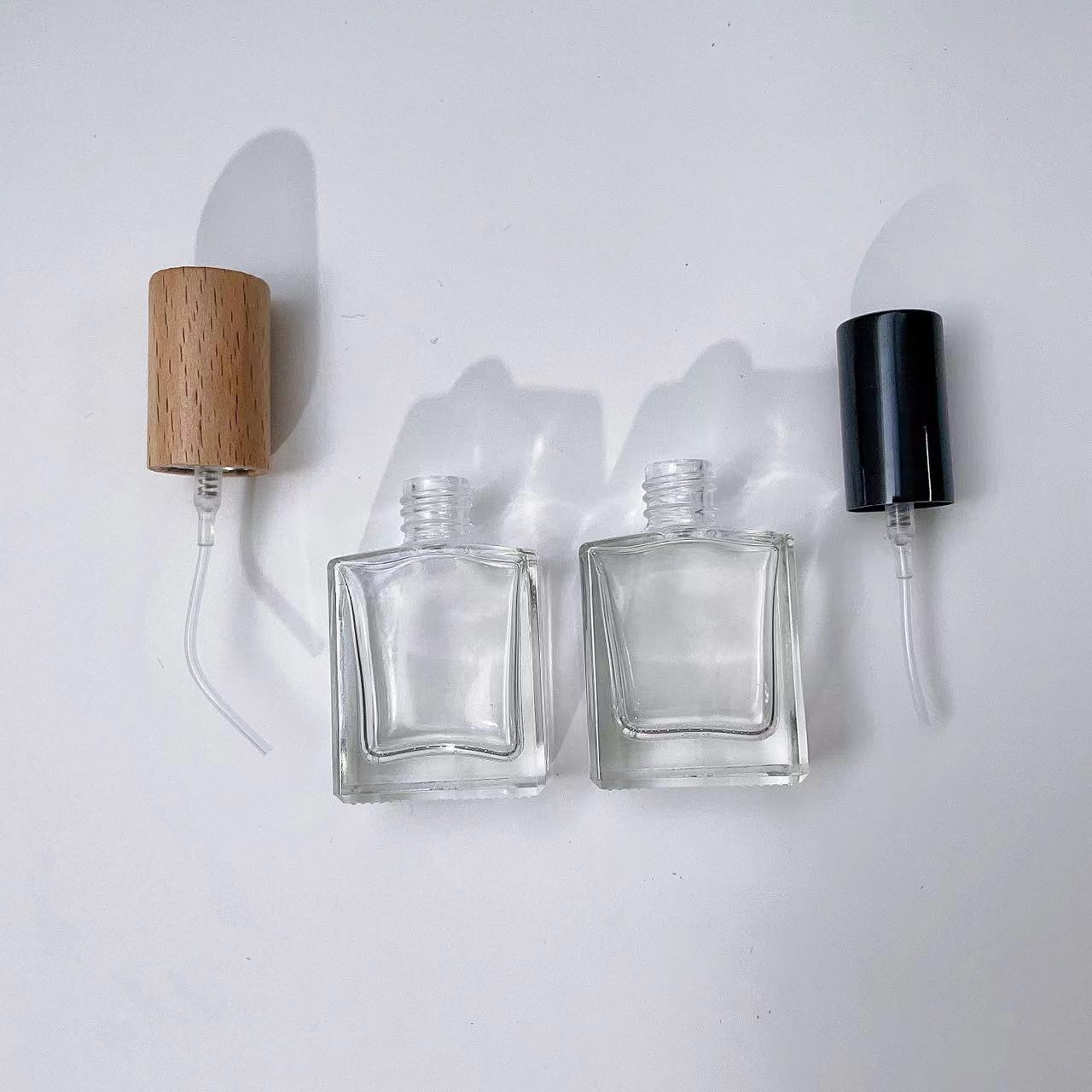 나무 뚜껑이 있는 투명한 두꺼운 유리 향수 스프레이 병 - Perfume Fragrance Gallon 리뷰 및 가격